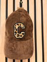 Casquette Daim Marron