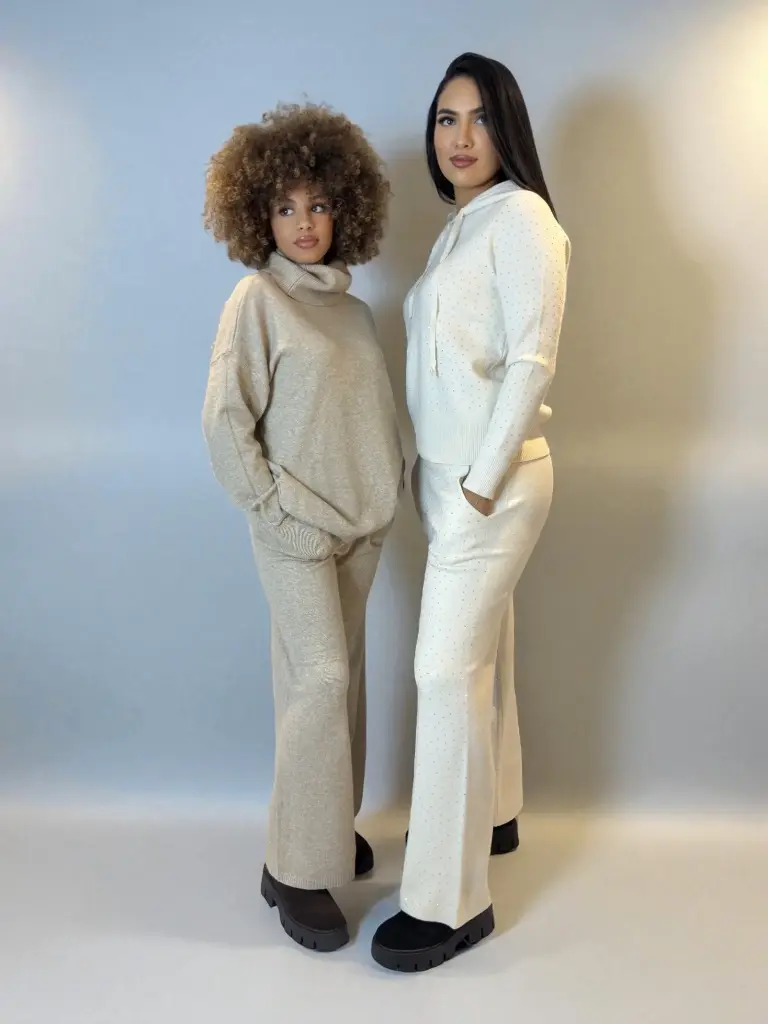 Ensembles Confortables à Strass SANS CAPUCHE