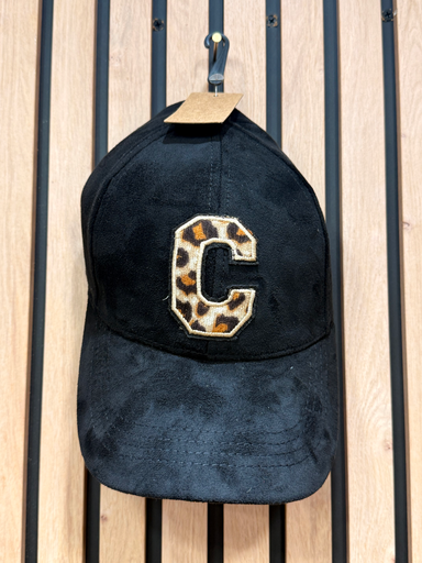 Casquette Daim Noire